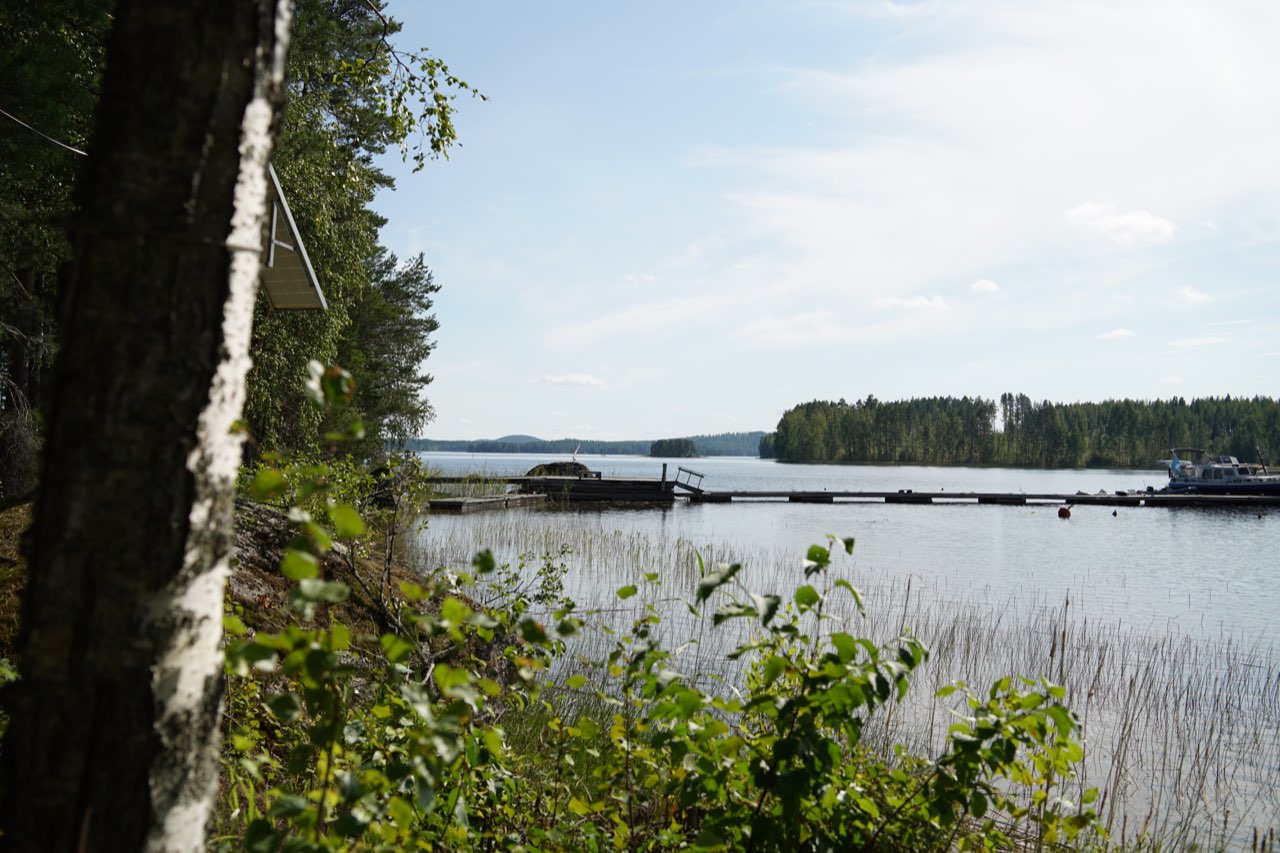 Ankkurin rauhallinen rantamaisema